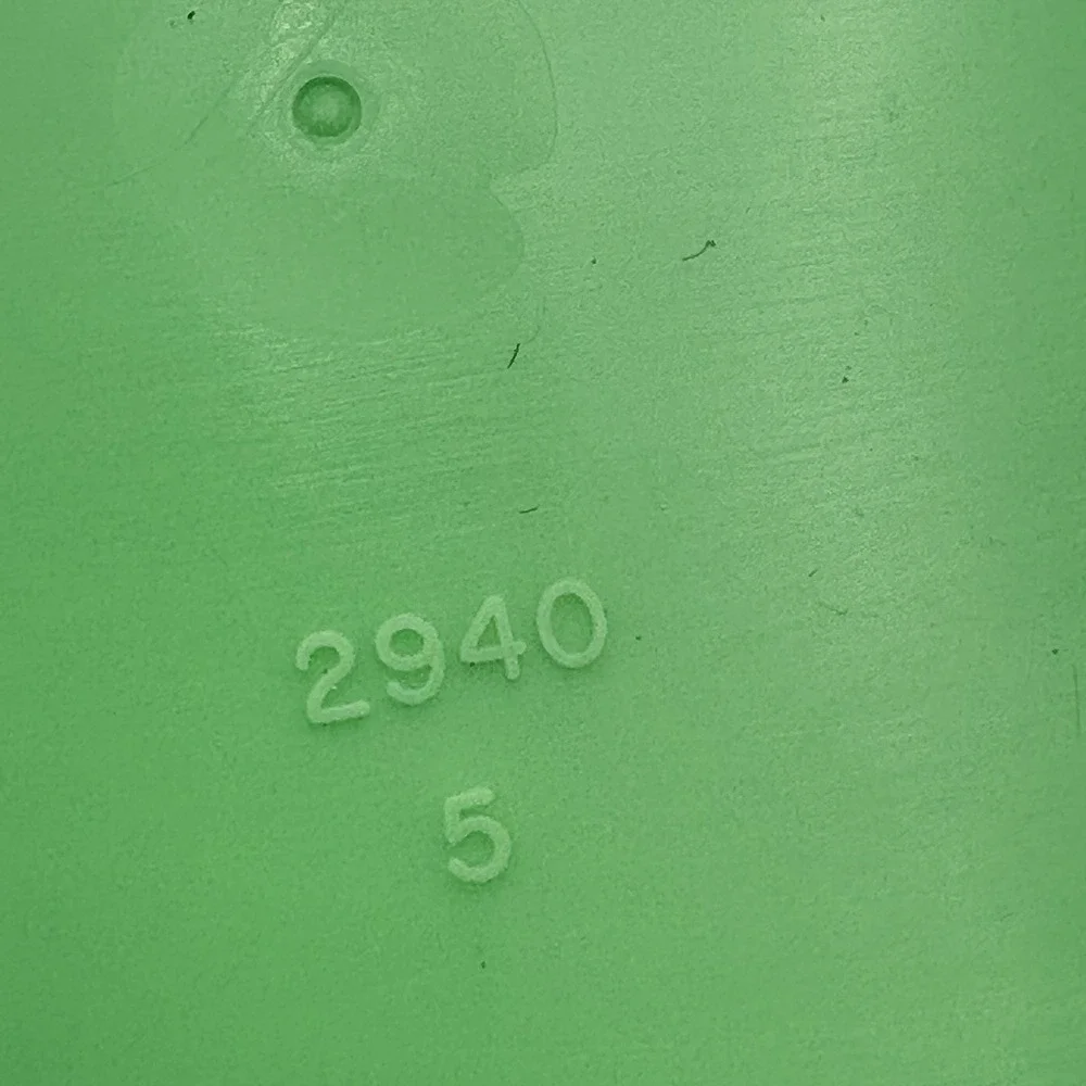 Rubbermaid 2940 Trash Can Wastebasket Bright Apple Green Round 10